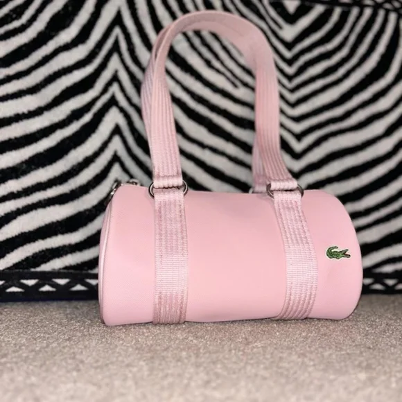Lacoste Bags Lacoste Small Barrel Bagpurse In Pink Poshmark